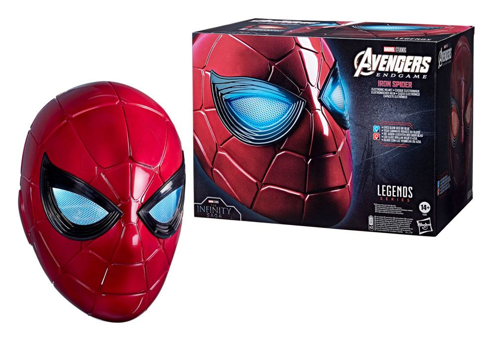 Avengers: Endgame Marvel Legends Series casque électronique Iron Spider