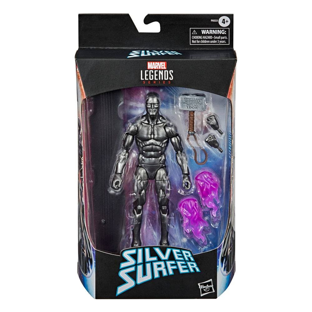 Marvel Legends Series figurine 2021 Silver Surfer with Mjolnir 15 cm