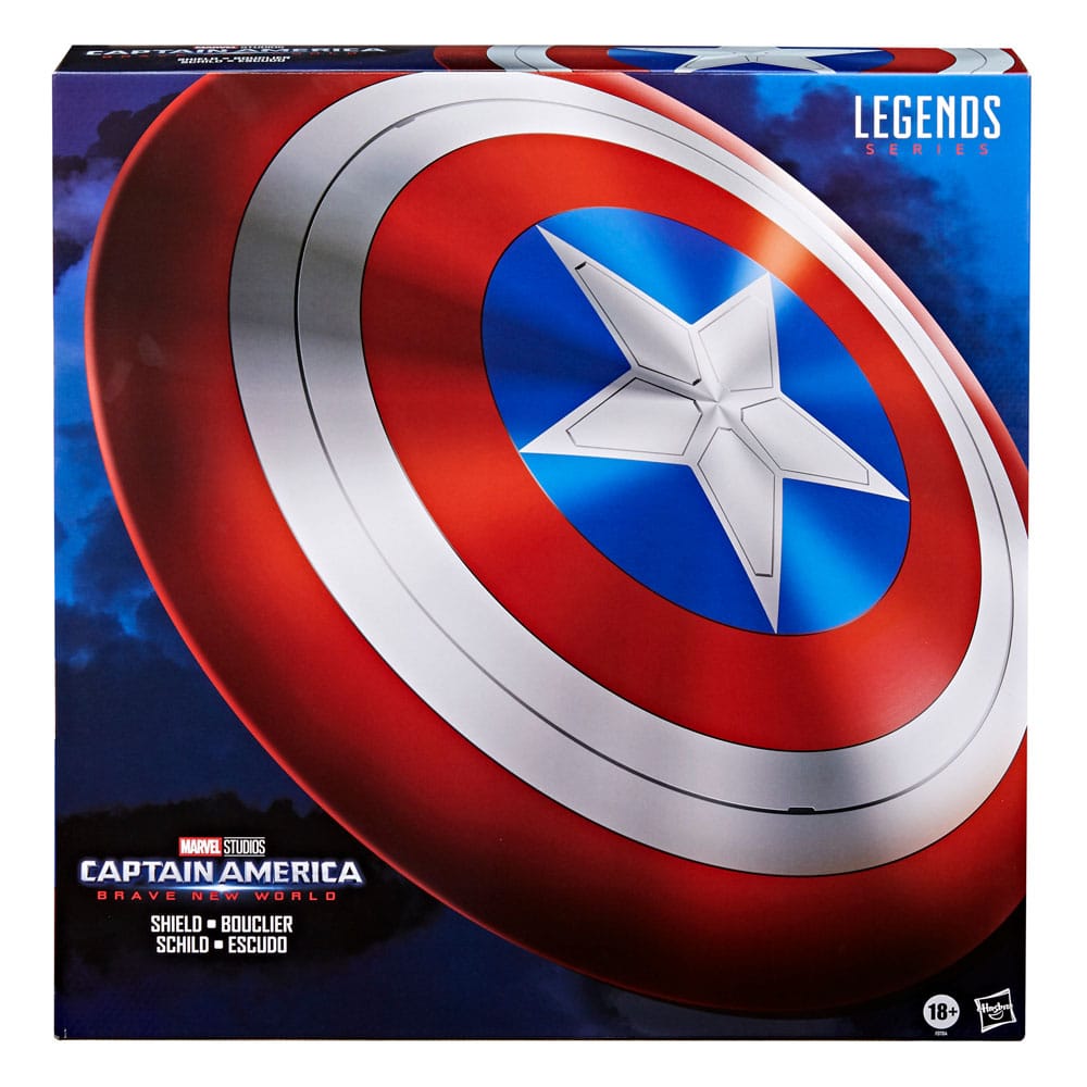 Captain America: Brave New World Marvel Legends Bouclier Role-Play premium 60 cm