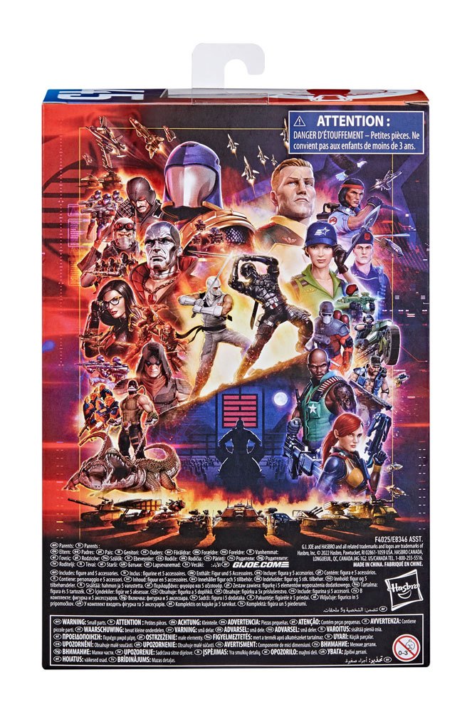 G.I. Joe Classified Series figurine 2023 Xamot Paoli 15 cm