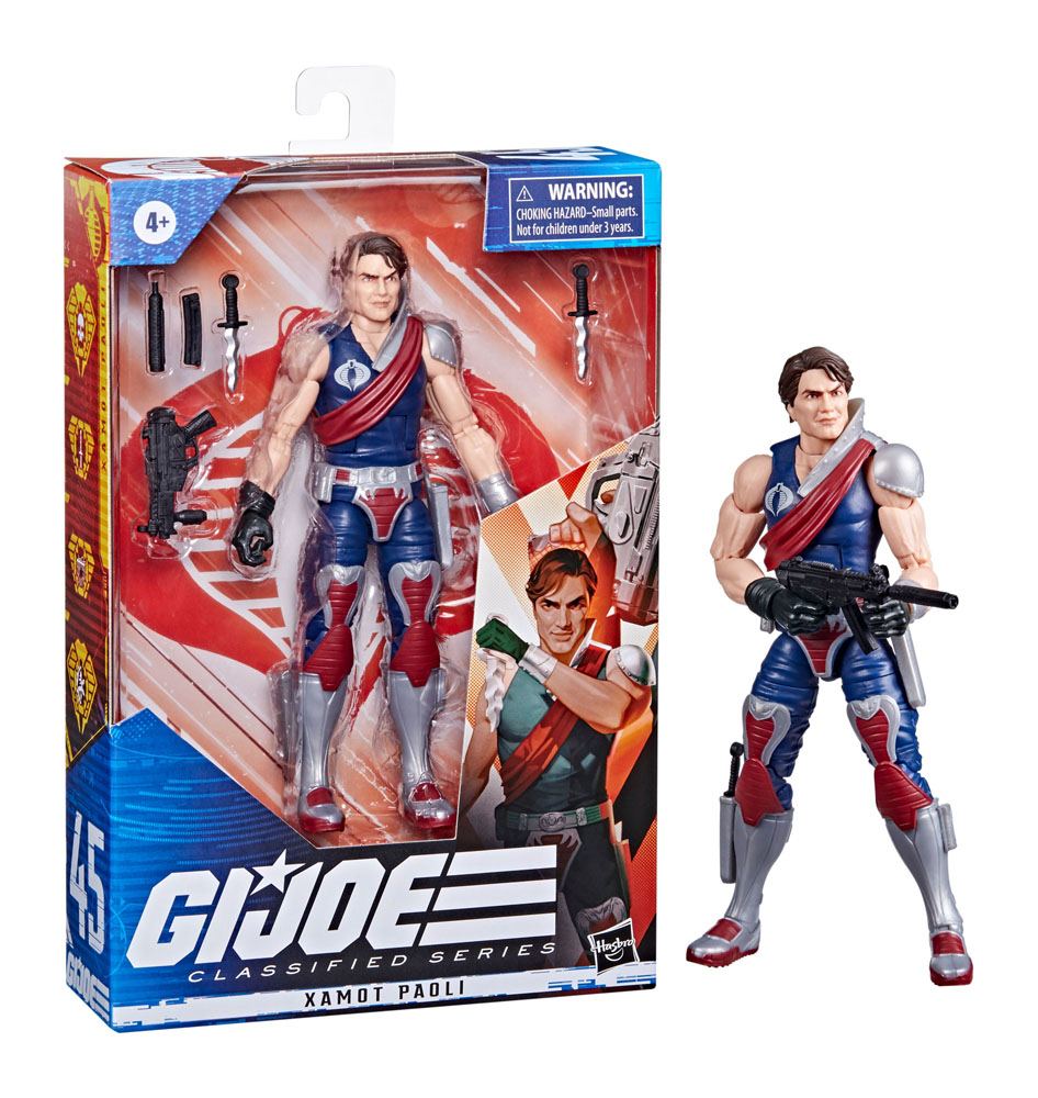 G.I. Joe Classified Series figurine 2023 Xamot Paoli 15 cm