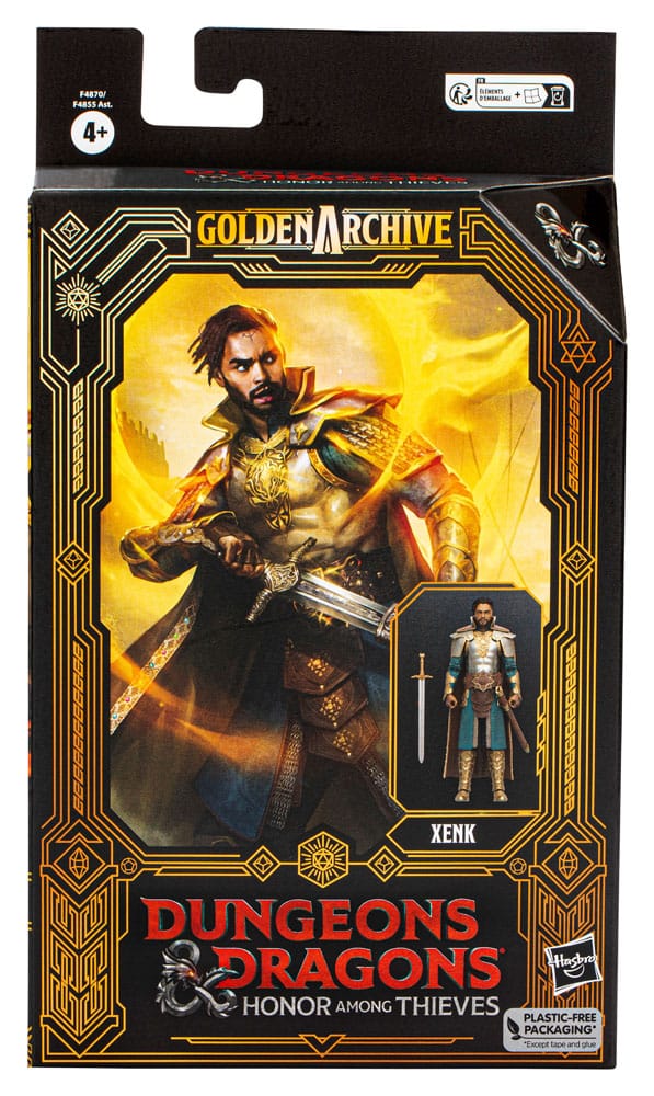 Donjons et Dragons : L'Honneur des voleurs figurine Golden Archive Xenk 15 cm