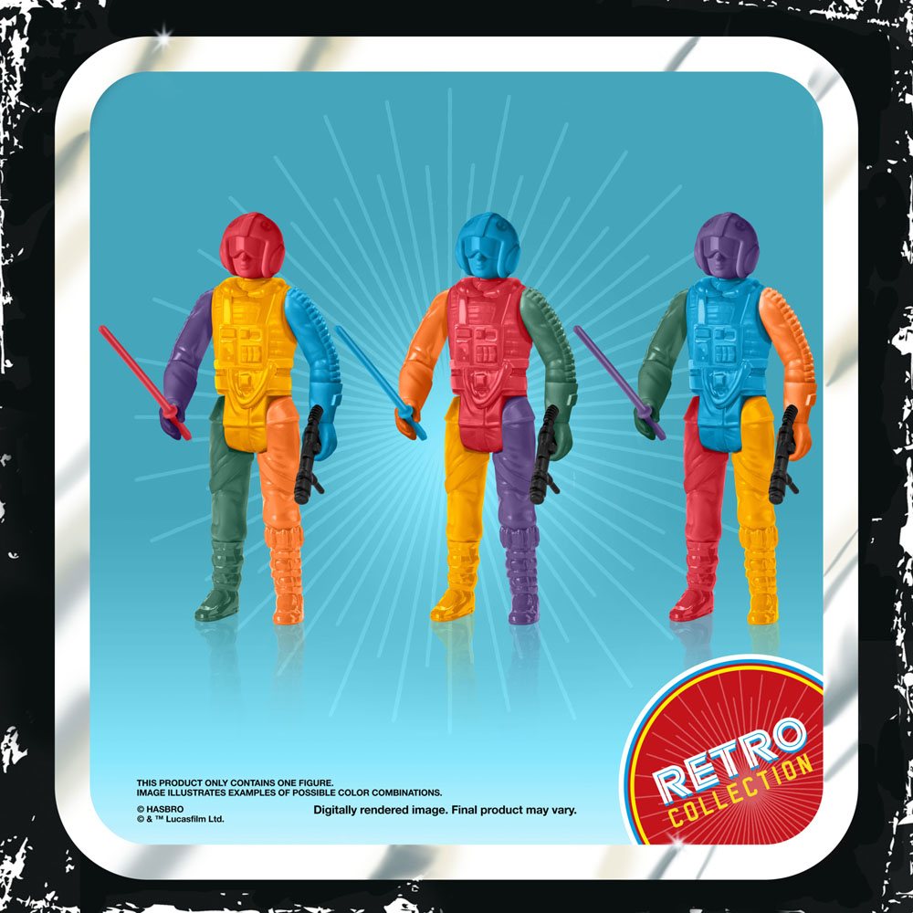 Star Wars Retro Collection figurine 2022 Luke Skywalker (Snowspeeder) Prototype Edition 10 cm