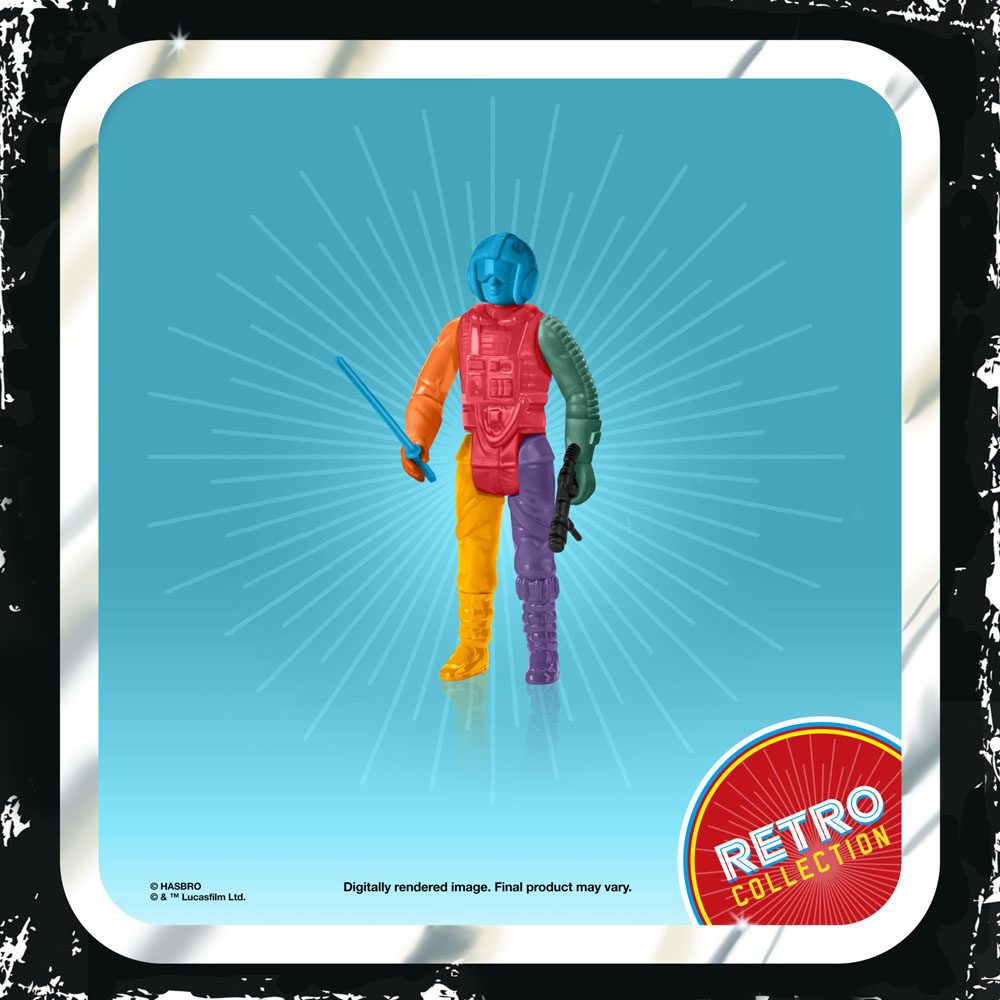 Star Wars Retro Collection figurine 2022 Luke Skywalker (Snowspeeder) Prototype Edition 10 cm