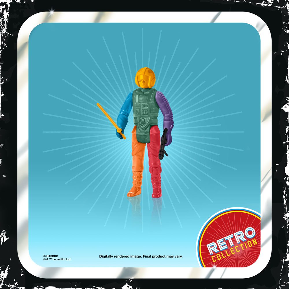 Star Wars Retro Collection figurine 2022 Luke Skywalker (Snowspeeder) Prototype Edition 10 cm