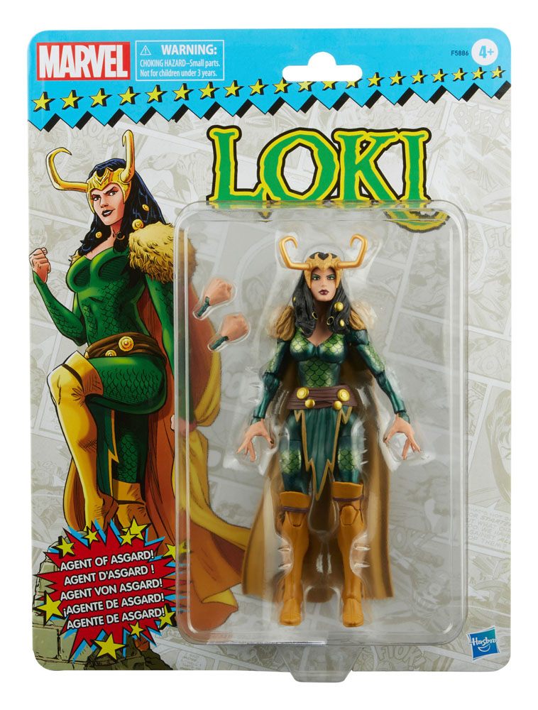 Marvel Legends Retro Collection Series figurine 2022 Loki - Agent of Asgard 10 cm