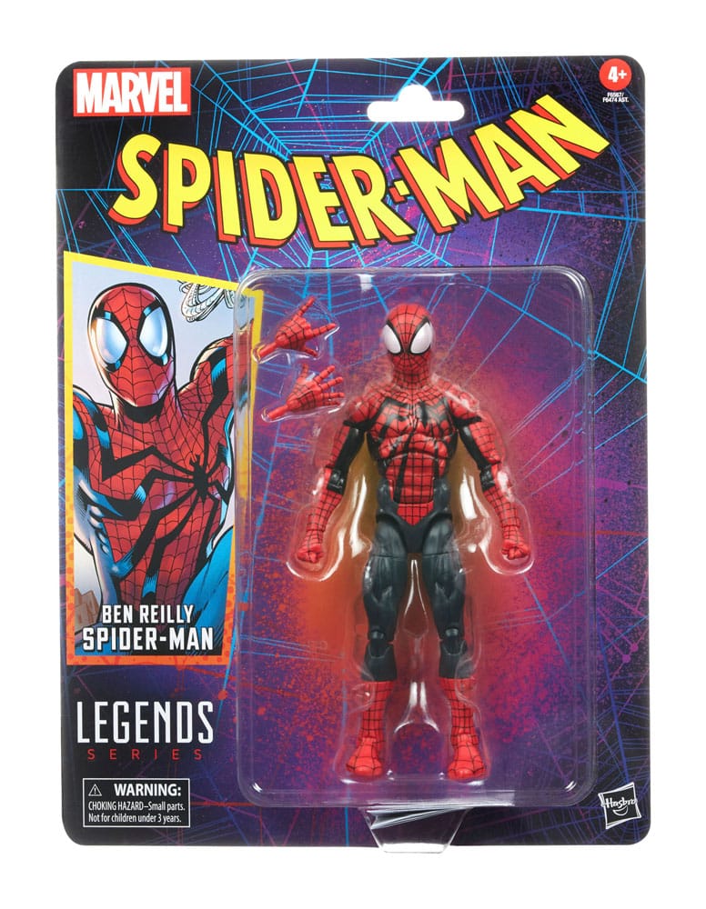 Spider-Man Marvel Legends Retro Collection figurine Ben Reilly Spider-Man 15 cm
