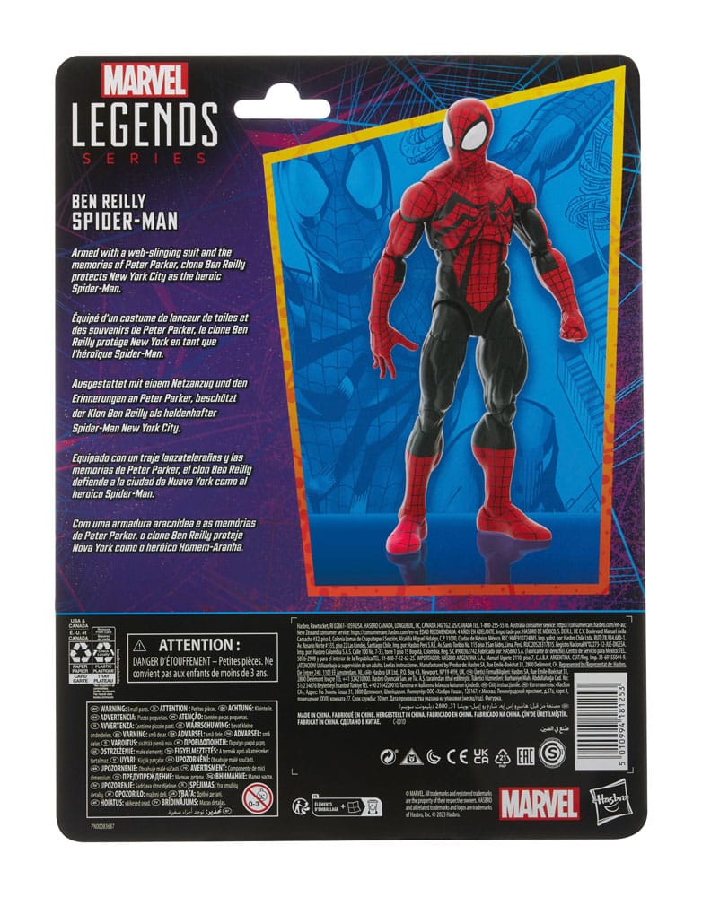 Spider-Man Marvel Legends Retro Collection figurine Ben Reilly Spider-Man 15 cm