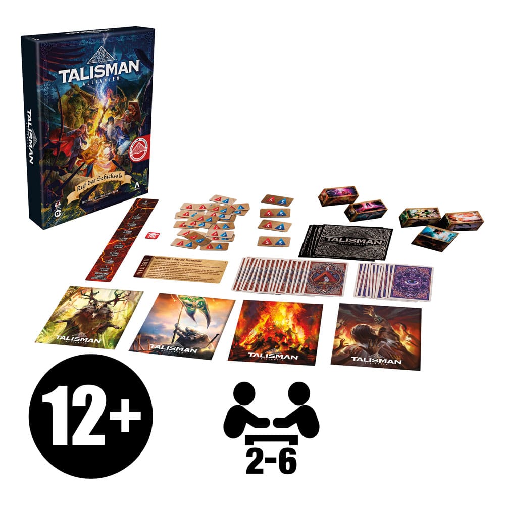 Talisman: Allianzen extension jeu de plateau Ruf des Schicksals *ALLEMAND*