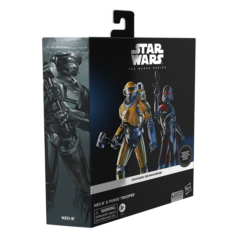 Star Wars: Obi-Wan Kenobi Black Series pack 2 figurines NED-B & Purge Trooper Exclusive 15 cm