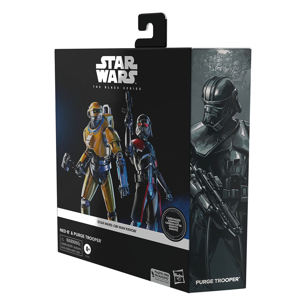 Star Wars: Obi-Wan Kenobi Black Series pack 2 figurines NED-B & Purge Trooper Exclusive 15 cm
