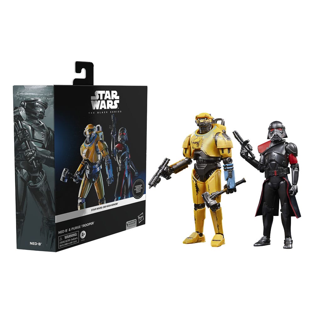 Star Wars: Obi-Wan Kenobi Black Series pack 2 figurines NED-B & Purge Trooper Exclusive 15 cm