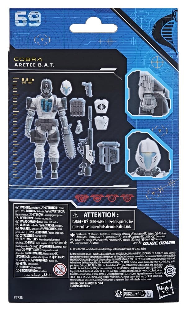 GI Joe Classified Series Figurine Arctic B.A.T. 15 cm