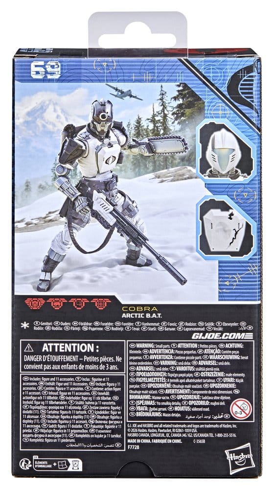 GI Joe Classified Series Figurine Arctic B.A.T. 15 cm