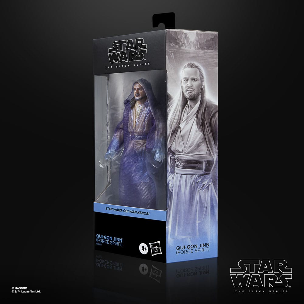 Star Wars: Obi-Wan Kenobi Black Series figurine Qui-Gon Jinn (Force Spirit) 15 cm