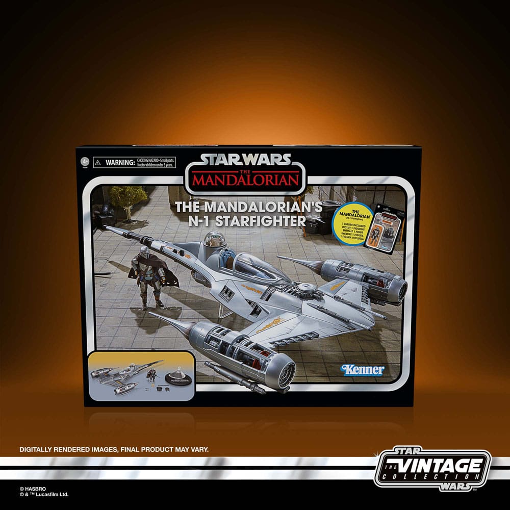 Star Wars The Mandalorian Vintage Collection véhicule The Mandalorian's N-1 Starfighter