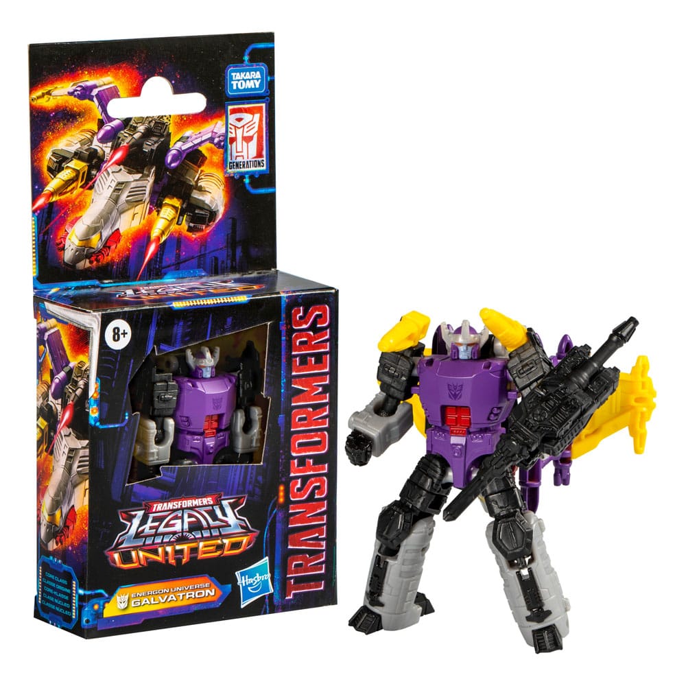 Transformers Generations Legacy United Core Class figurine Energon Universe Galvatron 9 cm
