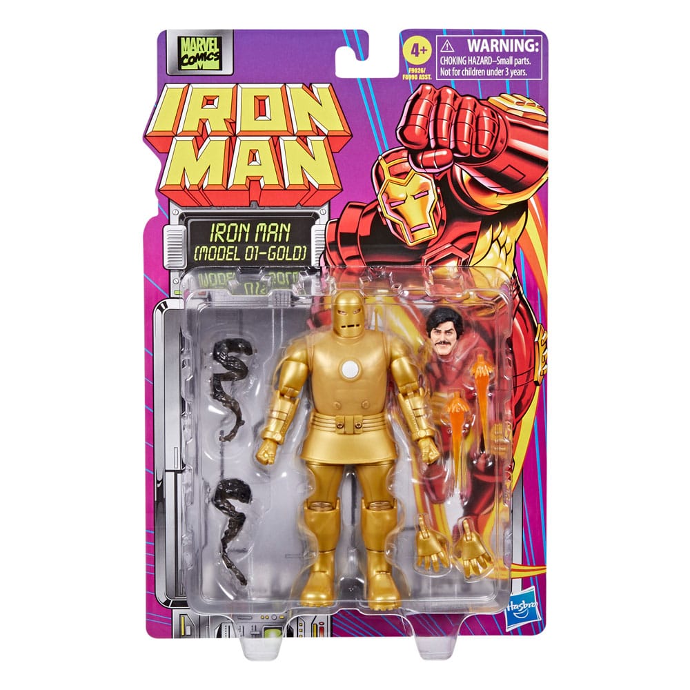 Iron Man Marvel Legends figurine Iron Man (Model 01-Gold) 15 cm