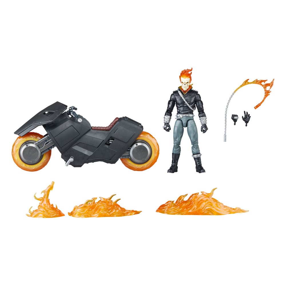 Marvel 85th Anniversary Marvel Legends figurine avec véhicule Ghost Rider 15 cm