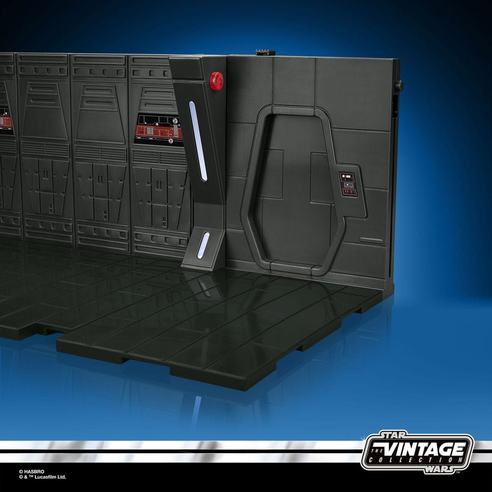 Star Wars: The Mandalorian Vintage Collection Tantive IV Hallway et figurine Mandalorian Privateer 10 cm