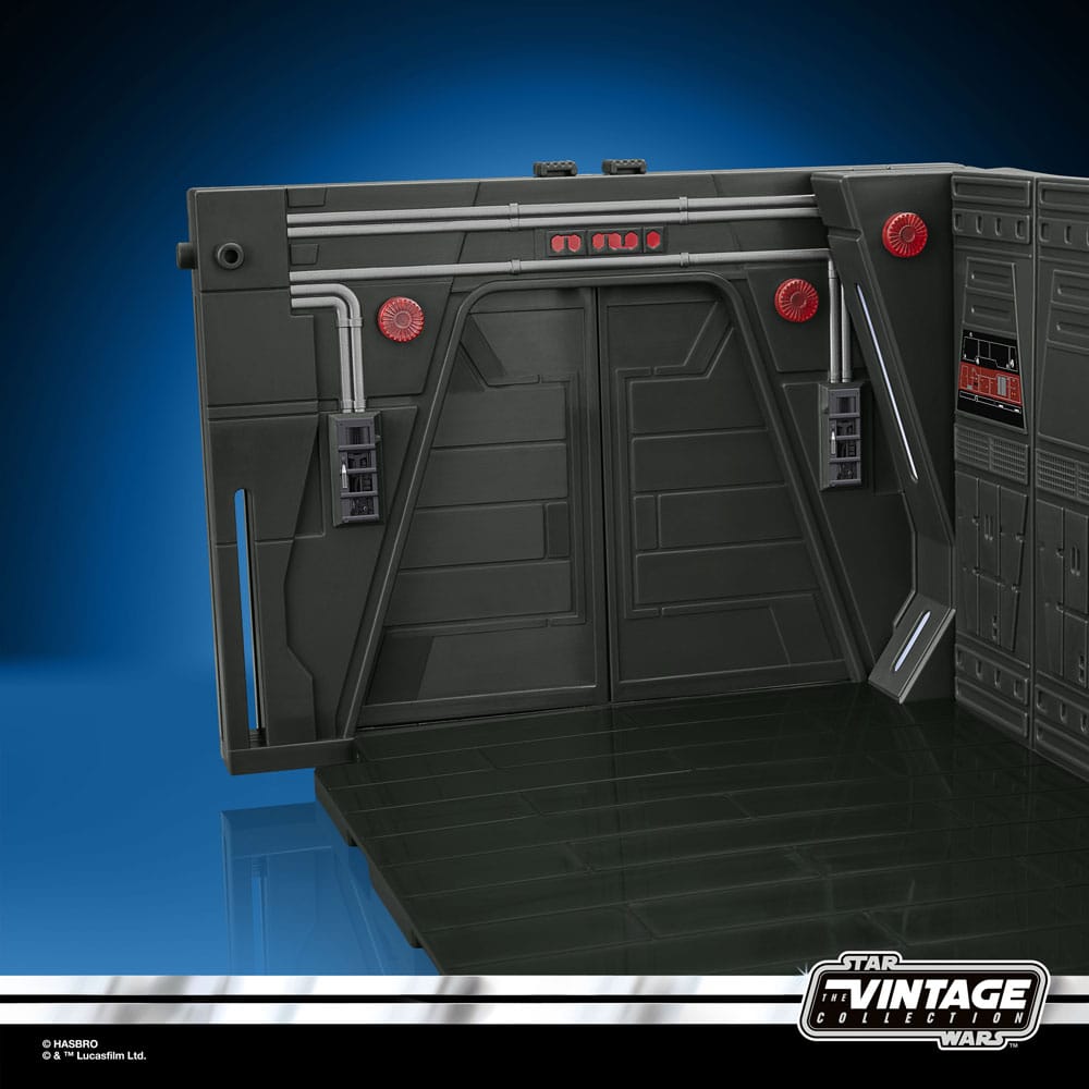 Star Wars: The Mandalorian Vintage Collection Tantive IV Hallway et figurine Mandalorian Privateer 10 cm