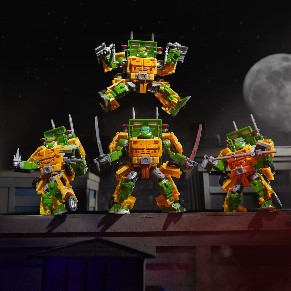 Transformers x Teenage Mutant Ninja Turtles figurine Party Wallop 18 cm