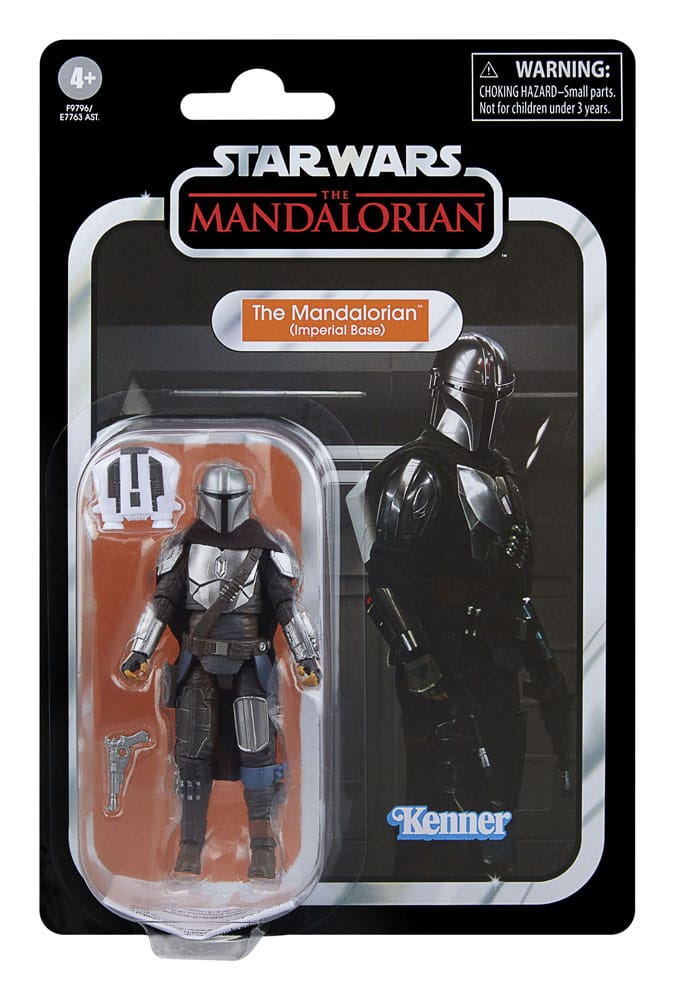 Star Wars: The Mandalorian Vintage Collection figurine The Mandalorian (Imperial Base) 10 cm