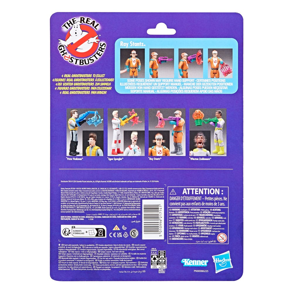 SOS Fantômes Kenner Classics figurine Ray Stantz & Jail Jaw Geist