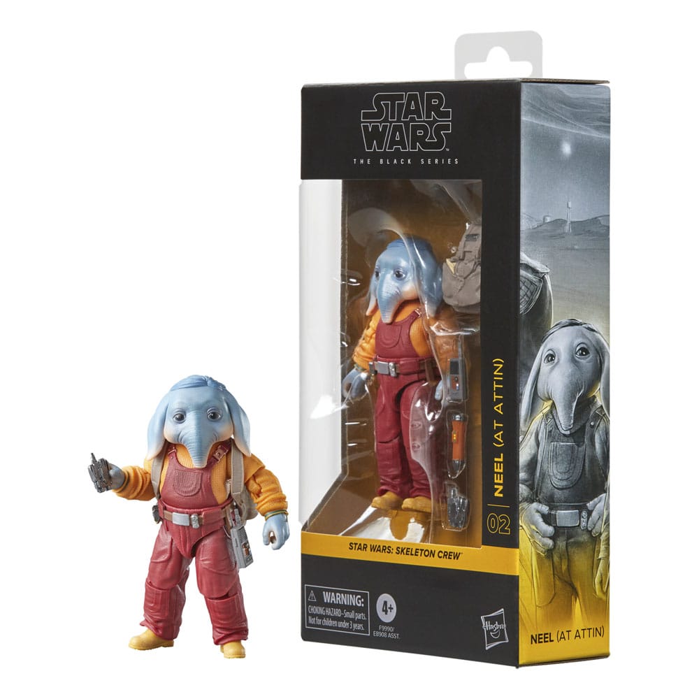 Star Wars: Skeleton Crew Black Series figurine Neel (At Attin) 15 cm