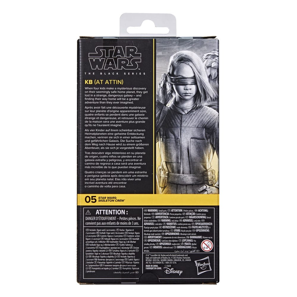 Star Wars: Skeleton Crew Black Series figurine KB (At Attin) 15 cm