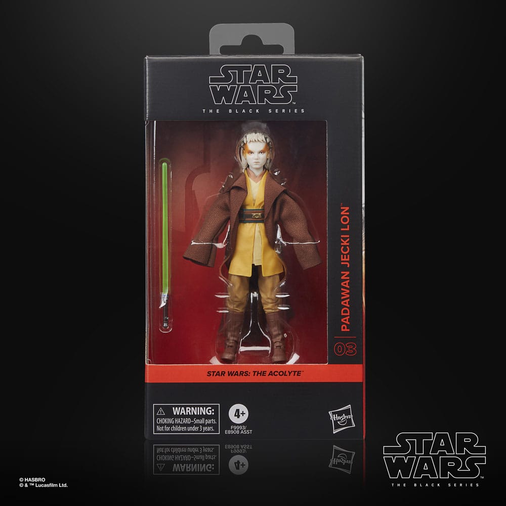 Star Wars: The Acolyte Black Series figurine Padawan Jecki Lon 15 cm