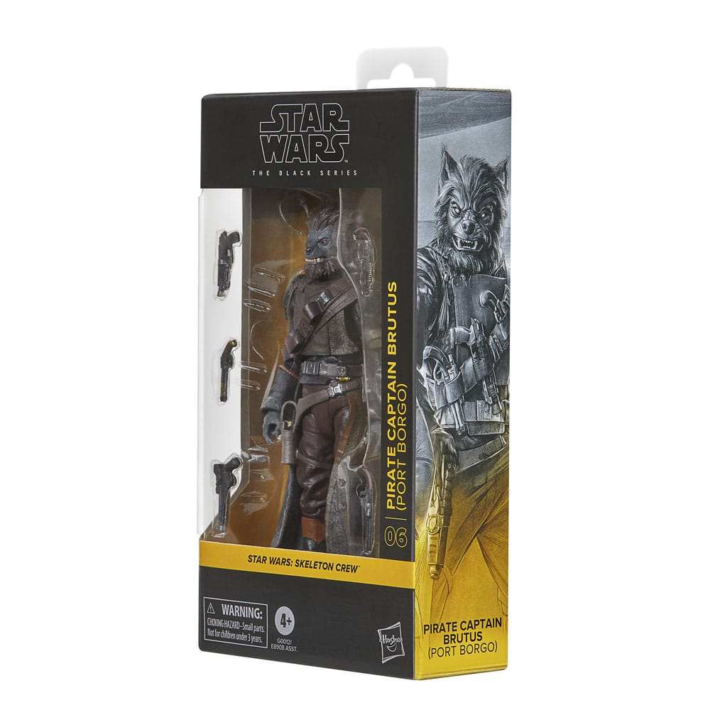 Star Wars: Skeleton Crew Black Series figurine Pirate Capitaine Brutus (Port Borgo) 15 cm