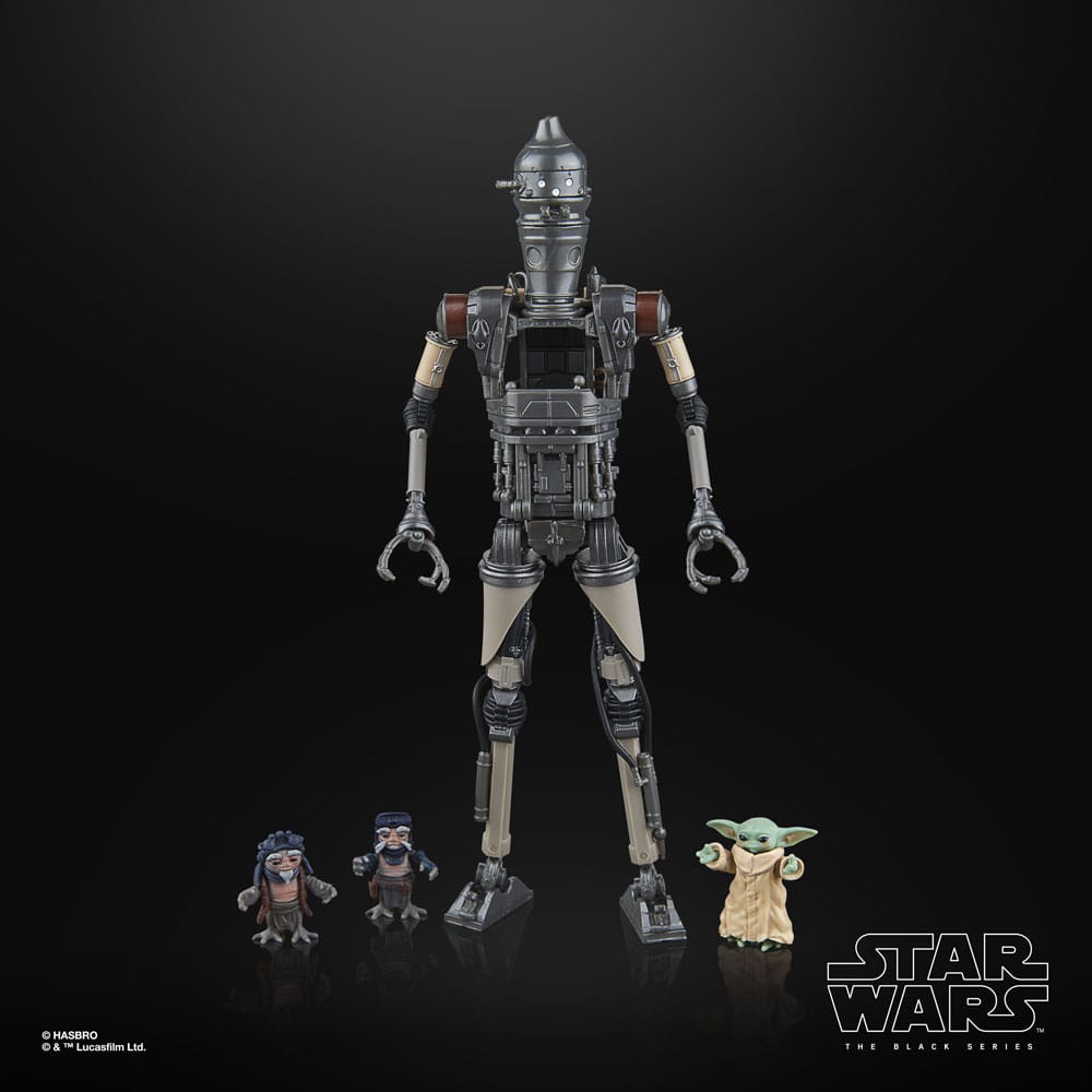 Star Wars: The Mandalorian Black Series pack 2 figurines IG-12 & Grogu 15 cm