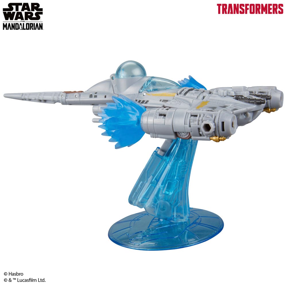 Star Wars x Transformers figurine The Mandalorian / N-1 Starfighter 19 cm