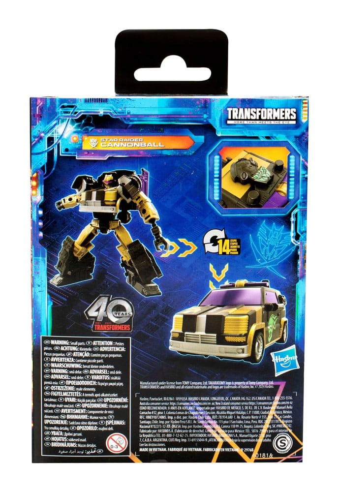 Transformers Generations Legacy United Deluxe Class figurine Star Raider Cannonball 14 cm