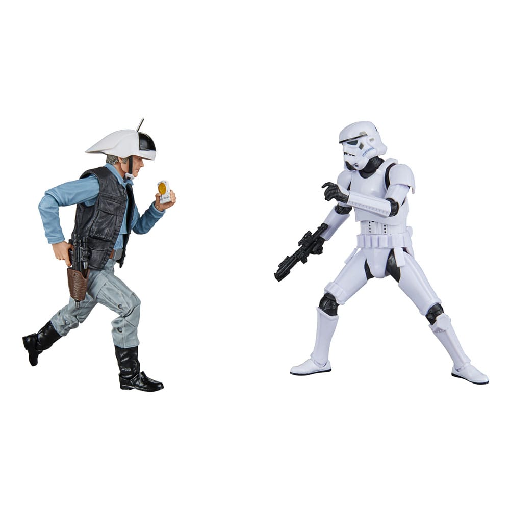 Star Wars Episode IV Black Series pack 2 figurines Rebel Trooper & Stormtrooper 15 cm