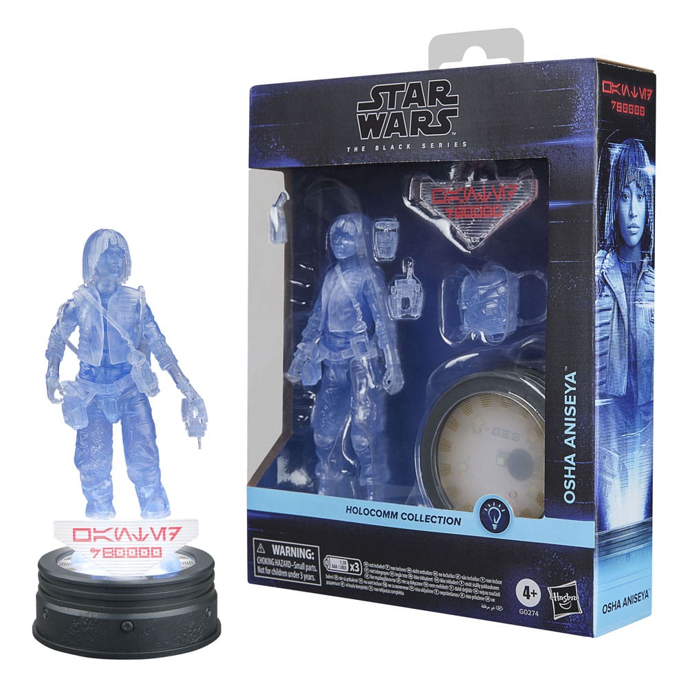Star Wars Black Series Holocomm Collection figurine Osha Aniseya 15 cm
