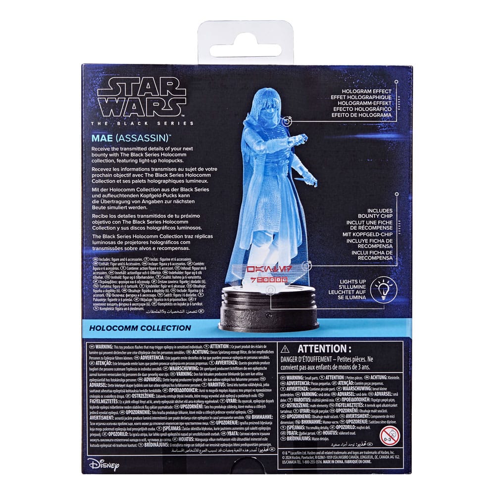 Star Wars Black Series Holocomm Collection figurine Mae (Assassin) 15 cm