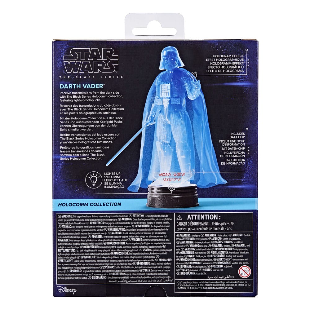 Star Wars Black Series Holocomm Collection figurine Darth Vader 15 cm