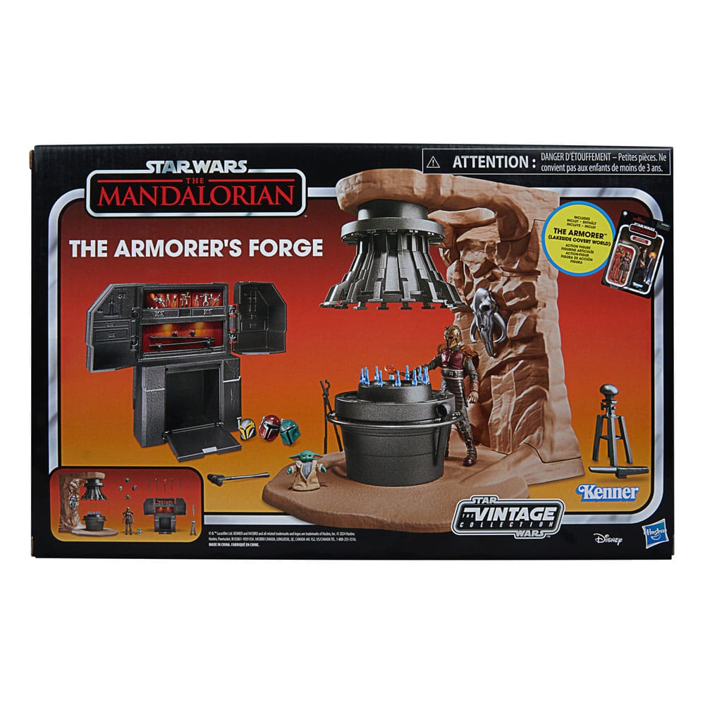 Star Wars The Mandalorian Vintage Collection The Armorer's Forge avec The Armorer (Lakeside Covert World)