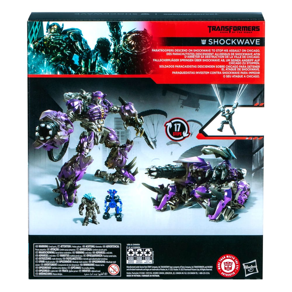 Transformers 3 : La Face cachée de la Lune Studio Series Leader Class figurine Shockwave 21 cm