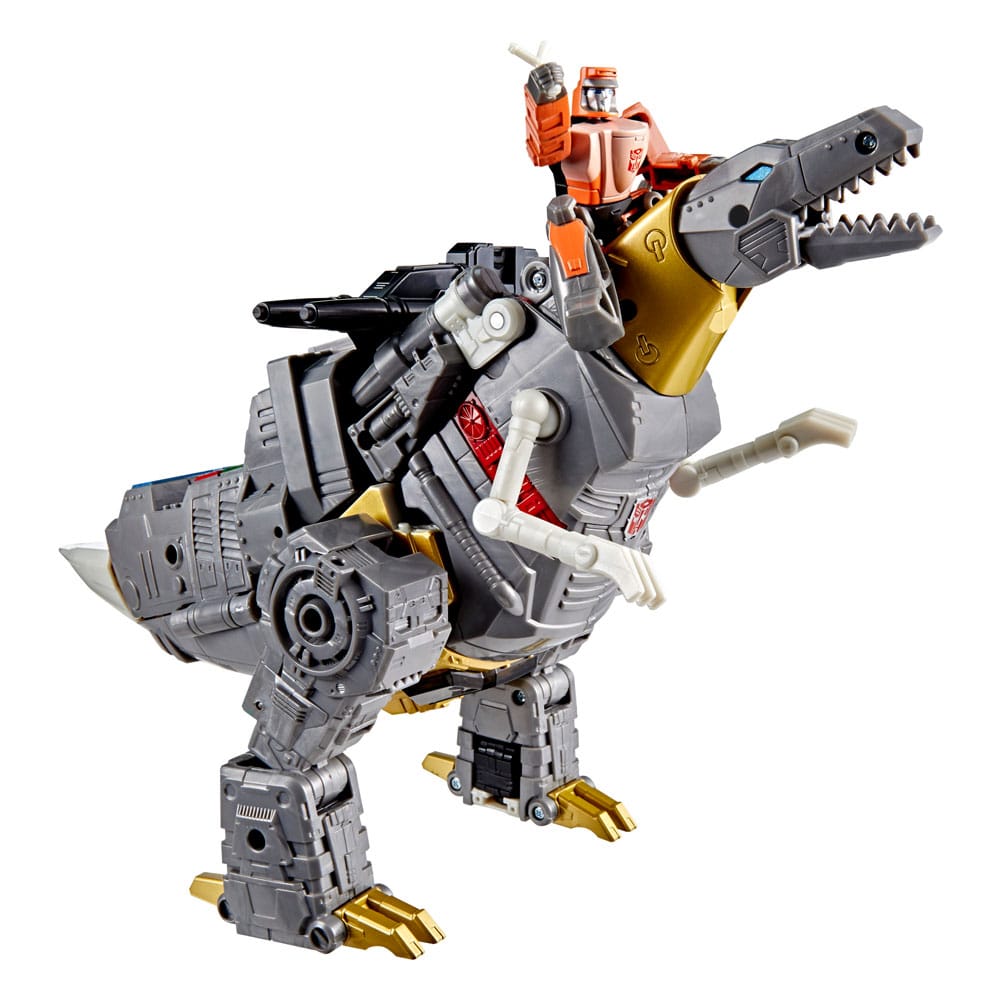 The Transformers: The Movie Studio Series Leader Class figurine Dinobot Grimlock & Autobot Wheelie 22 cm