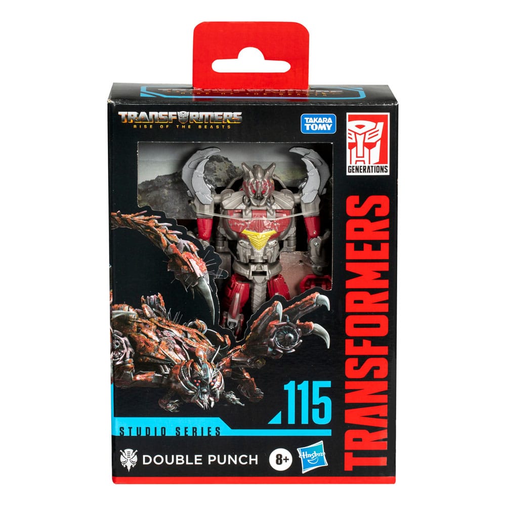 Transformers: Rise of the Beasts Generations Studio Series Deluxe Class figurine Double Punch 11 cm