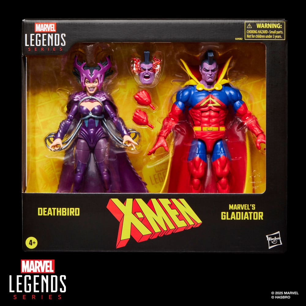 X-Men Marvel Legends pack 2 figurines Deathbird & Marvel's Gladiator 15 cm