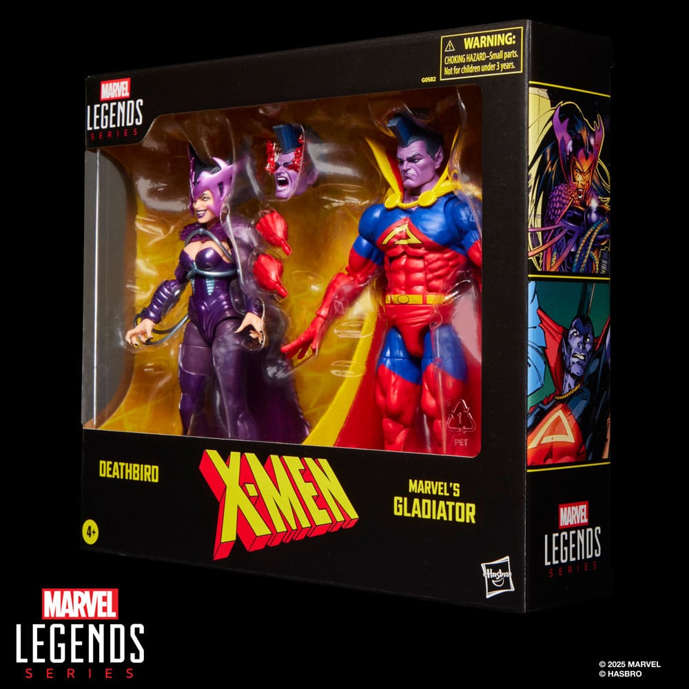 X-Men Marvel Legends pack 2 figurines Deathbird & Marvel's Gladiator 15 cm