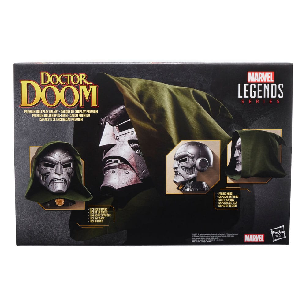 Marvel Legends réplique Roleplay casque premium Doctor Doom