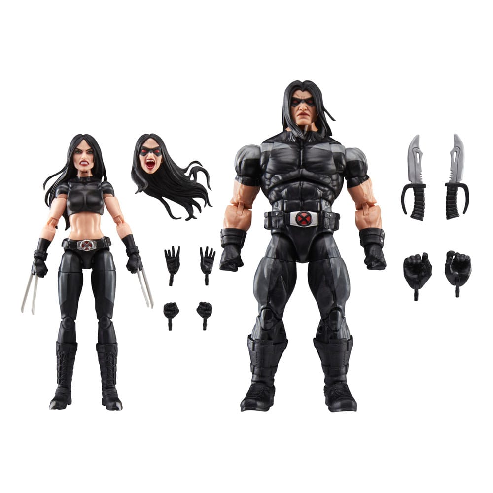 X-Force Marvel Legends pack 2 figurines X-23 & Warpath 15 cm