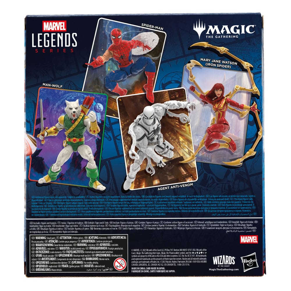 Marvel Legends Magic: The Gathering figurine Mary Jane Watson (Iron Spider) (avec carte premium exclusive) 15 cm