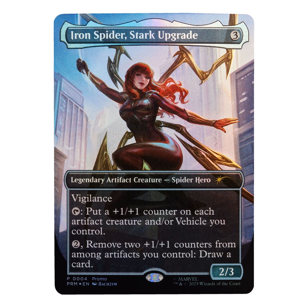 Marvel Legends Magic: The Gathering figurine Mary Jane Watson (Iron Spider) (avec carte premium exclusive) 15 cm