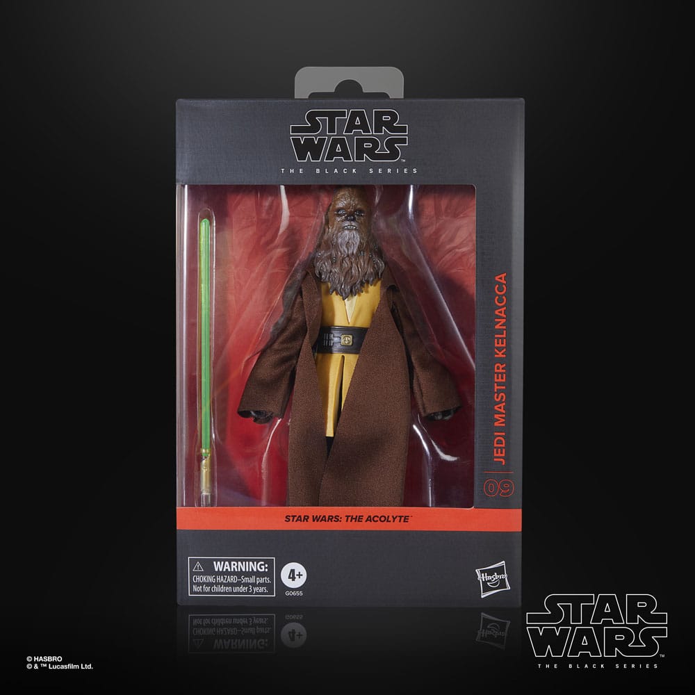 Star Wars: The Acolyte Black Series figurine Jedi Master Kelnacca 15 cm